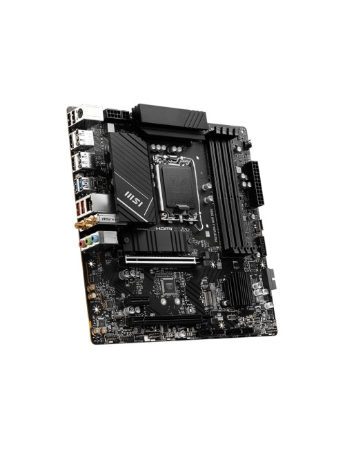 MSI | PRO B760M-A WIFI DDR4 | Processor family Intel | Processor socket LGA1700 | DDR4 | Supported hard disk drive interfaces SA