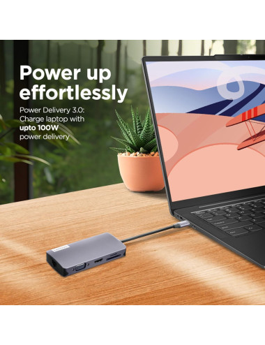Lenovo | 150 USB-C Travel Dock | 100 W | Dock