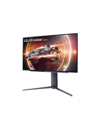LG | Gaming Monitor | 27GS95QE-B | 27 " | LED | 16:9 | 240 Hz | 0.03 ms | 2560 x 1440 pixels | 250 cd/m | Black