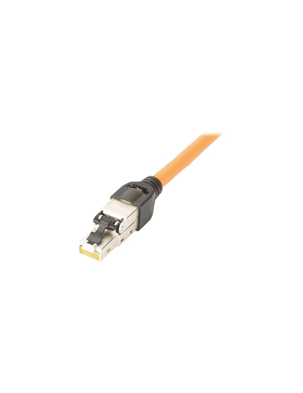 CAT 6A Field Termination Plug, STP with dust cap, Bend relief | DN-93631