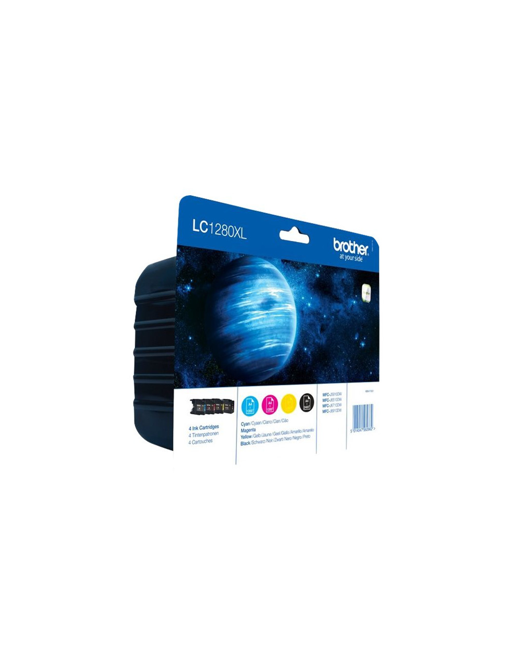 Brother Multipack | LC1280XL | Ink Cartridge | Magenta, Cyan, Yellow, Black