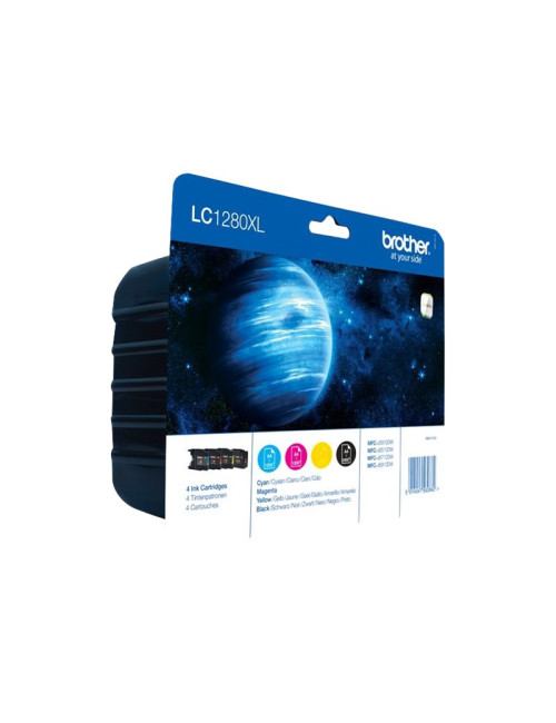 Brother Multipack | LC1280XL | Ink Cartridge | Magenta, Cyan, Yellow, Black