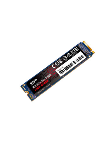 Silicon Power SSD | P34A80 | 1000 GB | Solid-state drive interface PCIe Gen3x4 | Read speed 3400 MB/s | Write speed 3000 MB/s