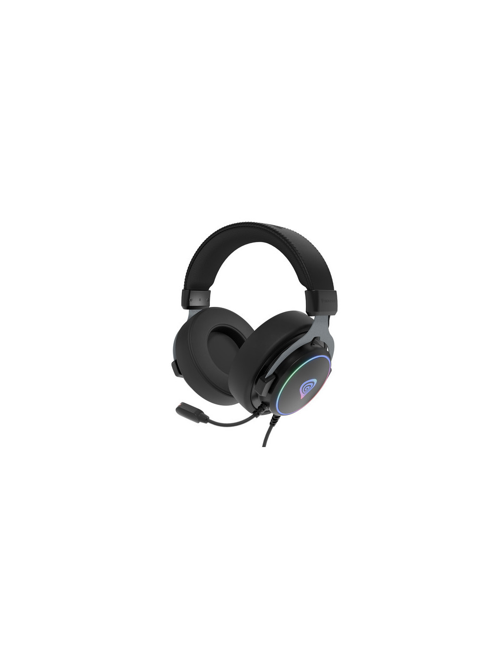 Genesis Gaming Headset | Neon 764 | Wired | Over-ear | Microphone | Black