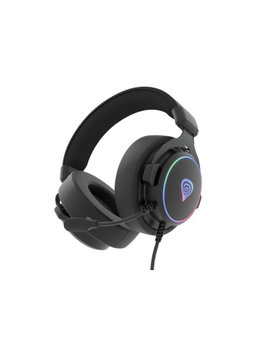 Genesis Gaming Headset | Neon 764 | Wired | Over-ear | Microphone | Black