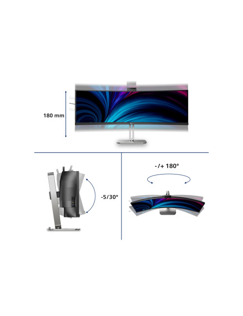 Philips 49B2U6903CH/00 | 49 " | VA | Dual QHD | 32:9 | 100 Hz | 4 ms | 5120 x 1440 pixels | 450 cd/m | HDMI ports quantity 2