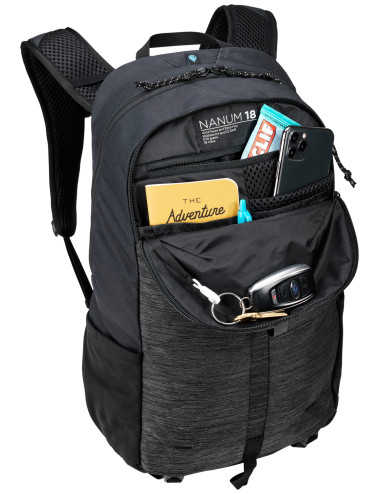 Thule | Nanum, 18L | Hiking Backpack | Black