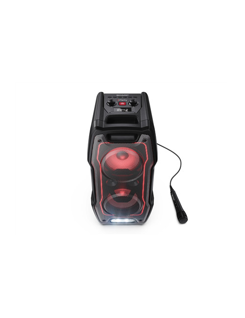 Sharp Party Speaker System with Built-in Battery | PS-931 | 180 W | Waterproof | Bluetooth | Black | Portable | Wireless connect