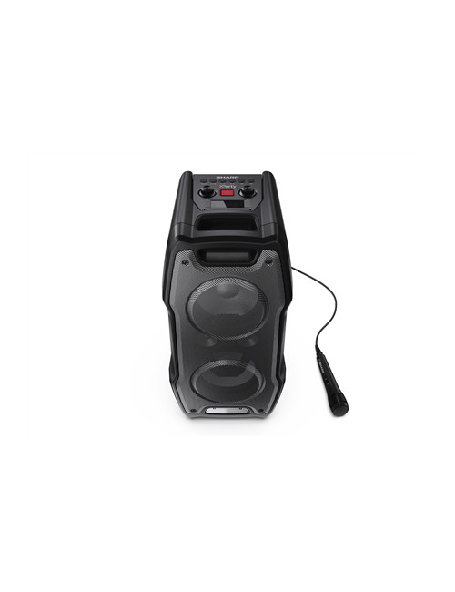 Sharp Party Speaker System with Built-in Battery | PS-931 | 180 W | Waterproof | Bluetooth | Black | Portable | Wireless connect