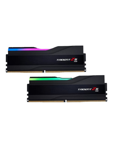 G.Skill Trident Z5 RGB DDR5-7200 CL34-45-45-115 1.40V, 32GB (2x16GB), Intel XMP, Black | G.Skill