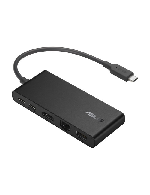 Asus Dual 4K USB-C Dock DC201 | Ethernet LAN (RJ-45) ports 1 | USB 3.0 (3.1 Gen 1) Type-C ports quantity 3 | HDMI ports quantity