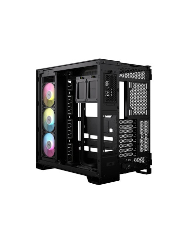Corsair Dual Chamber PC Case | iCUE LINK 6500X RGB | Black | Mid Tower | Power supply included No | ATX