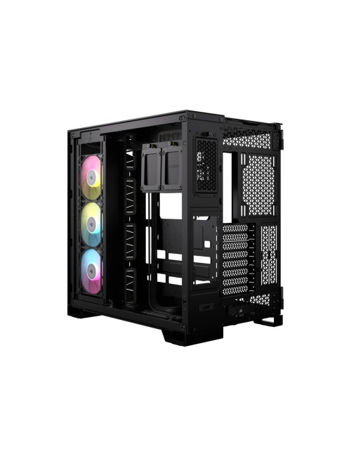 Corsair Dual Chamber PC Case | iCUE LINK 6500X RGB | Black | Mid Tower | Power supply included No | ATX