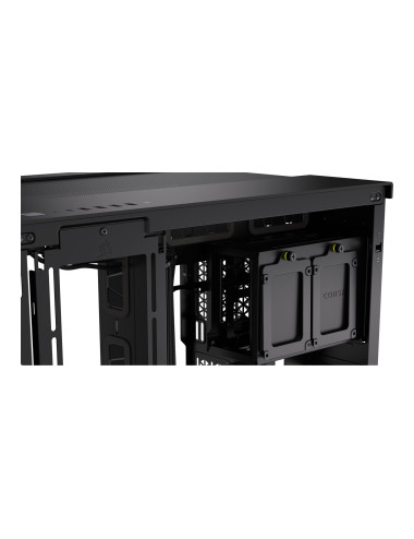 Corsair Dual Chamber PC Case | iCUE LINK 6500X RGB | Black | Mid Tower | Power supply included No | ATX