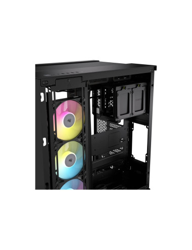 Corsair Dual Chamber PC Case | iCUE LINK 6500X RGB | Black | Mid Tower | Power supply included No | ATX