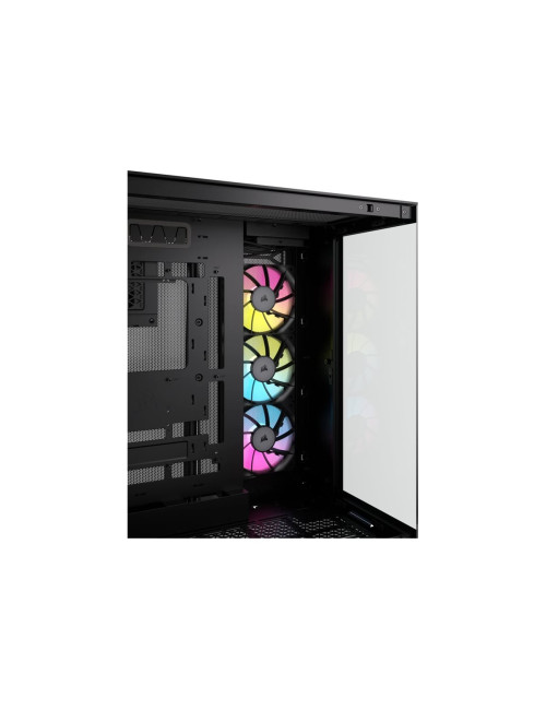 Corsair Dual Chamber PC Case | iCUE LINK 6500X RGB | Black | Mid Tower | Power supply included No | ATX