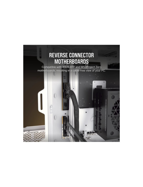 Corsair Dual Chamber PC Case | iCUE LINK 6500X RGB | Black | Mid Tower | Power supply included No | ATX