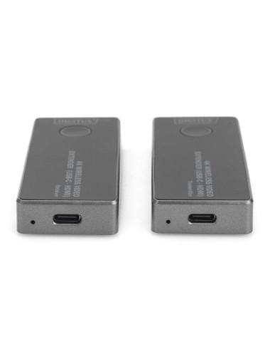 Digitus | 4K Wireless Video Extender, 30 m (USB-C - HDMI) | DS-55324 | Black/Silver
