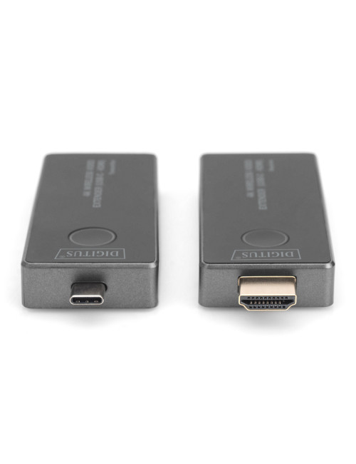 Digitus | 4K Wireless Video Extender, 30 m (USB-C - HDMI) | DS-55324 | Black/Silver