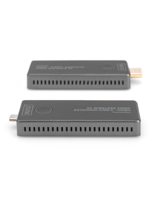 Digitus | 4K Wireless Video Extender, 30 m (USB-C - HDMI) | DS-55324 | Black/Silver
