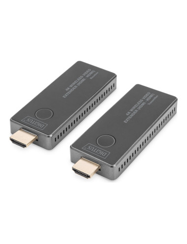 Digitus | 4K Wireless Video Extender, 30 m (HDMI - HDMI) | DS-55323 | Black/Silver