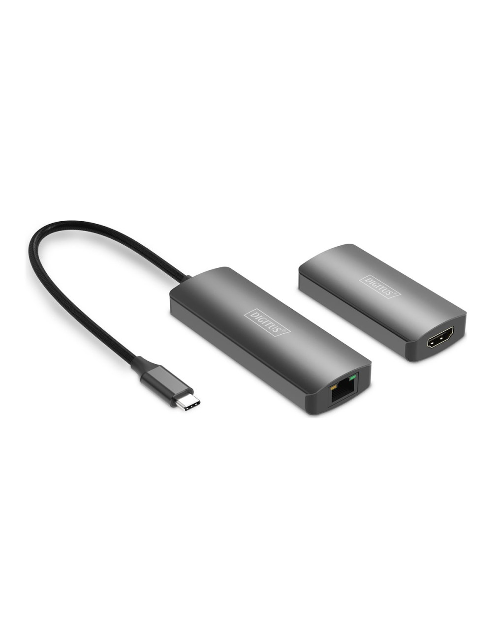 Digitus | 4K Video Extender (USB-C - HDMI), 30 m | DS-55343 | Black