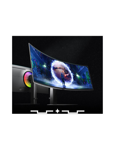 Samsung LS49DG934SUXEN Odyssey G9 G93SD | 49 " | OLED | DQHD | 32:9 | 240 Hz | 0.03 ms | 5120 x 1440 pixels | 250 cd/m | HDMI po