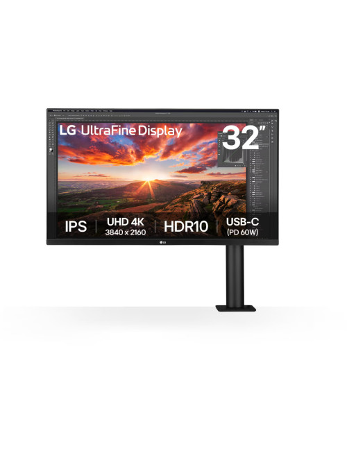 LG 32UN880K-B | 32 " | IPS | 16:9 | 60 Hz | 5 ms | 3840 x 2160 pixels | 350 cd/m | HDMI ports quantity 2