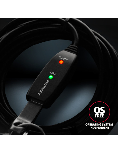 AXAGON Active extension USB 3.2 Gen 1, 10 m | ADR-310