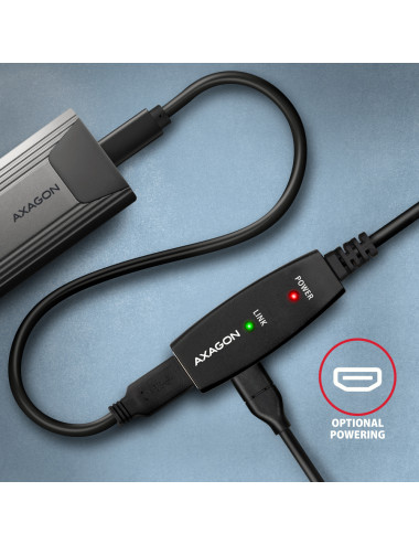 AXAGON Active extension USB 3.2 Gen 1, 10 m | ADR-310