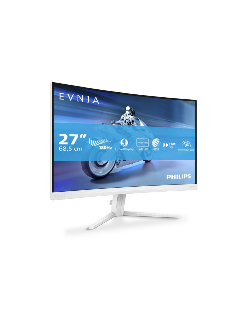 Philips 27M2C5201L/00 | 27 " | VA | 16:9 | 180 Hz | 1 ms | 1920 x 1080 pixels | 300 cd/m | HDMI ports quantity 2 | White