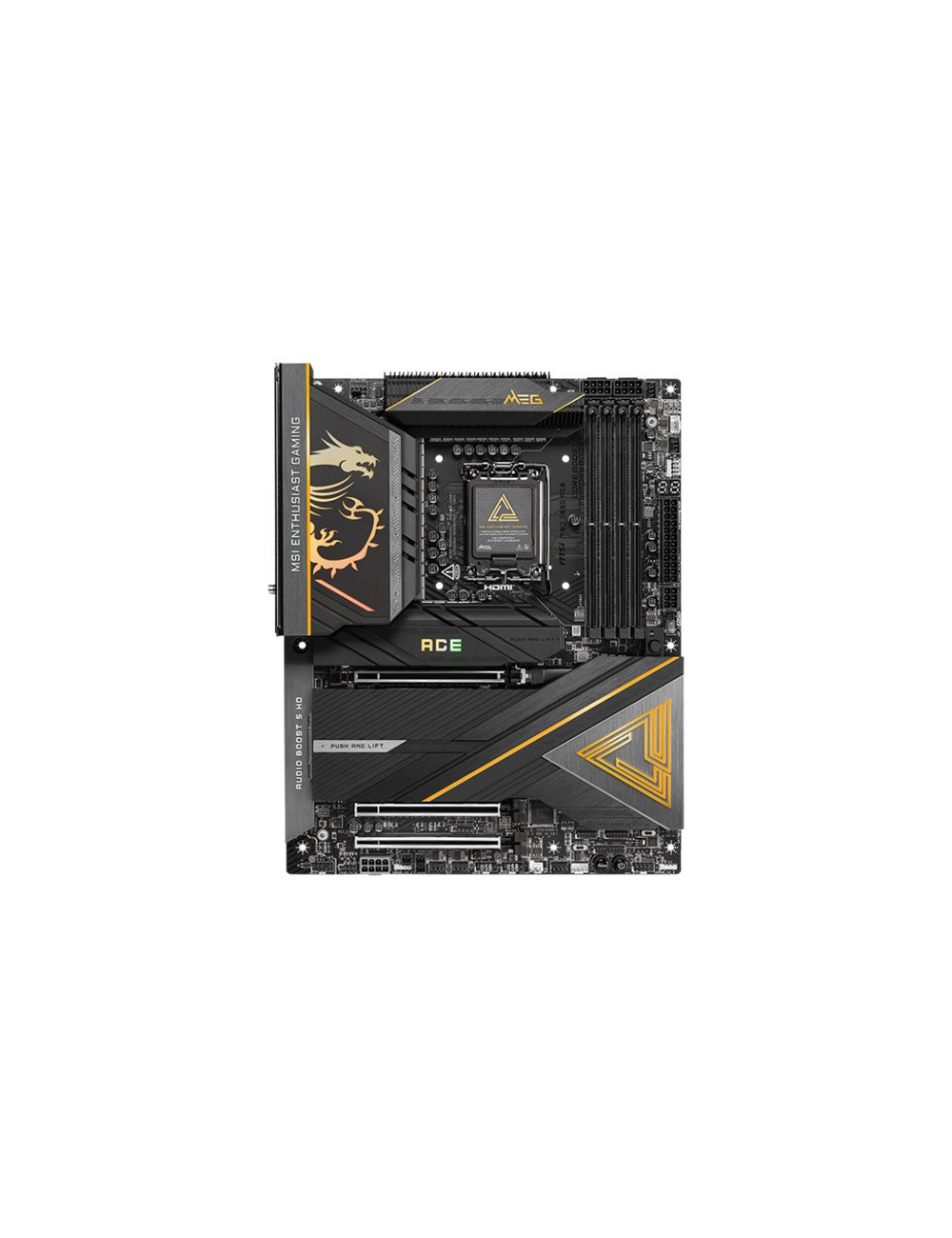 MSI MEG Z890 ACE | Processor family Intel | Processor socket LGA1851 | Supported hard disk drive interfaces SATA, M.2 | Number o