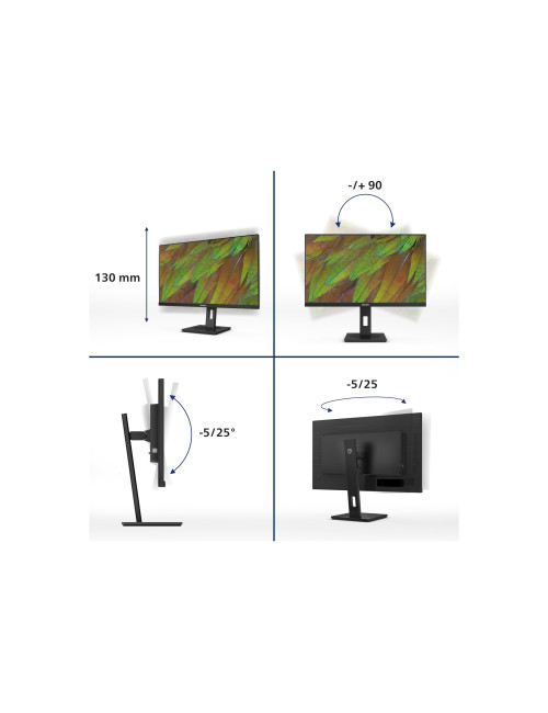 Philips 27B1N3800/00 | 27 " | IPS | 16:9 | 60 Hz | 4 ms | 3840 x 2160 pixels | 350 cd/m | HDMI ports quantity 2