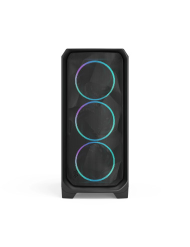 Fractal Design Meshify 3 | Black RGB TG Light Tint | Mid-Tower | Power supply included No | ATX