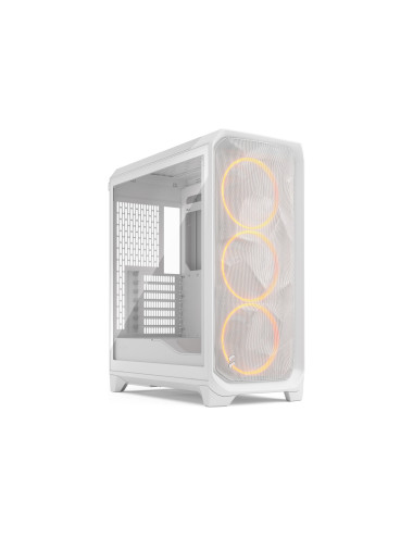 Fractal Design Meshify 3 | White RGB TG Clear Tint | Mid-Tower | Power supply included No | ATX