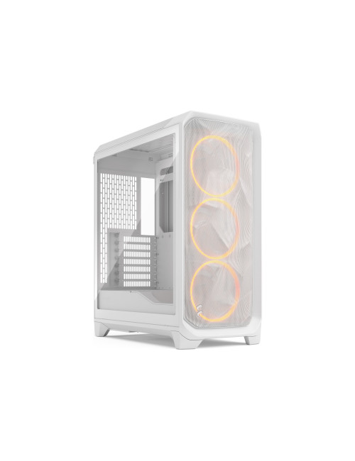 Fractal Design Meshify 3 | White RGB TG Clear Tint | Mid-Tower | Power supply included No | ATX