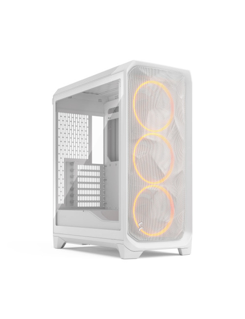 Fractal Design Meshify 3 | White RGB TG Clear Tint | Mid-Tower | Power supply included No | ATX