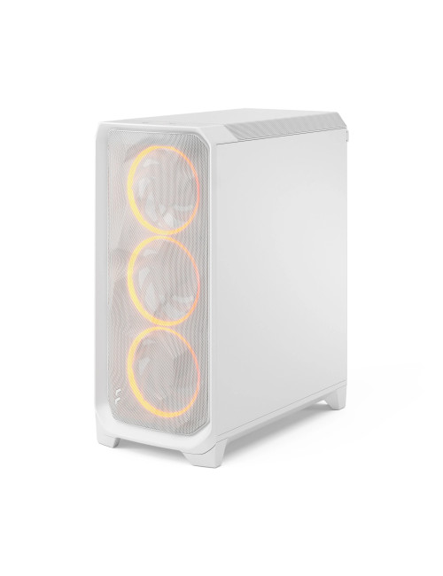 Fractal Design Meshify 3 | White RGB TG Clear Tint | Mid-Tower | Power supply included No | ATX
