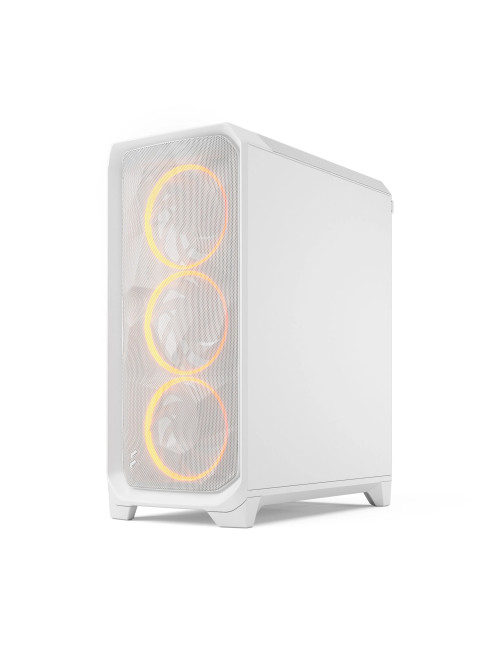 Fractal Design Meshify 3 | White RGB TG Clear Tint | Mid-Tower | Power supply included No | ATX