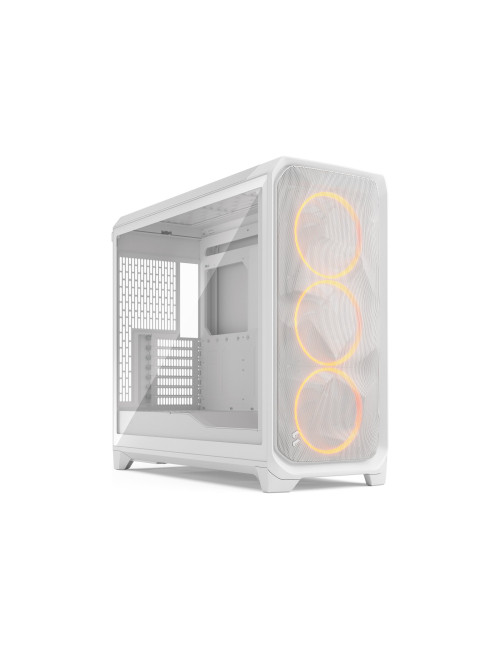 Fractal Design Meshify 3 XL | White RGB TG Clear Tint | Mid-Tower | Power supply included No | ATX
