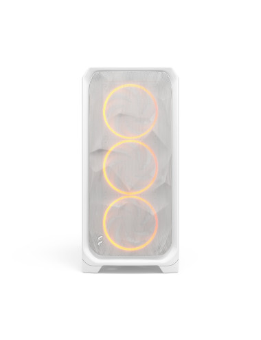 Fractal Design Meshify 3 XL | White RGB TG Clear Tint | Mid-Tower | Power supply included No | ATX