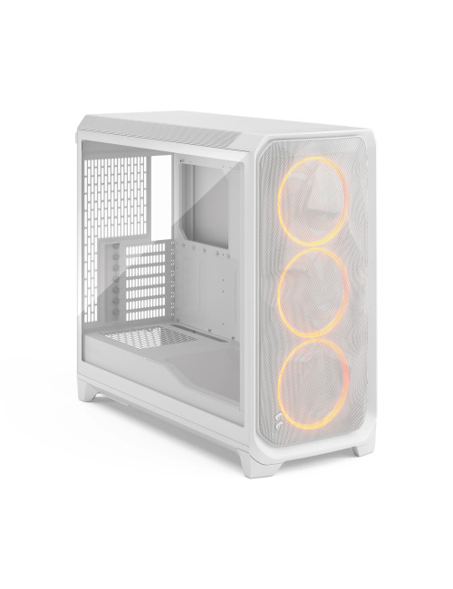 Fractal Design Meshify 3 XL | White RGB TG Clear Tint | Mid-Tower | Power supply included No | ATX