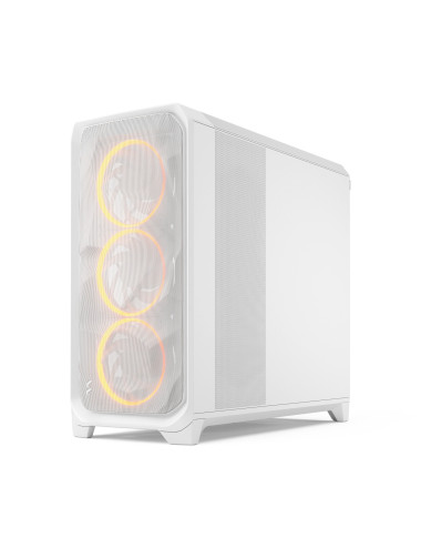 Fractal Design Meshify 3 XL | White RGB TG Clear Tint | Mid-Tower | Power supply included No | ATX