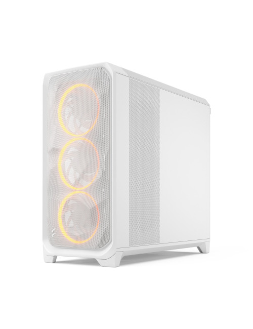 Fractal Design Meshify 3 XL | White RGB TG Clear Tint | Mid-Tower | Power supply included No | ATX