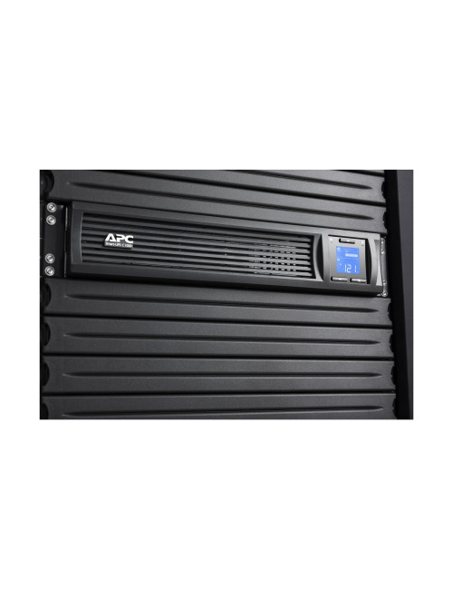 Schneider Electric APC Smart-UPS C, Rackmount 2U, 4x IEC C13 outlets, SmartConnect port, USB and serial communication, AVR, grap