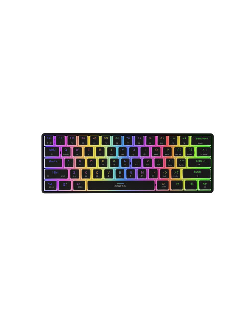 Genesis THOR 660 G2 | Gaming keyboard | Wireless/Wired | US | Black | 2.4 GHz, Bluetooth, USB | Linear