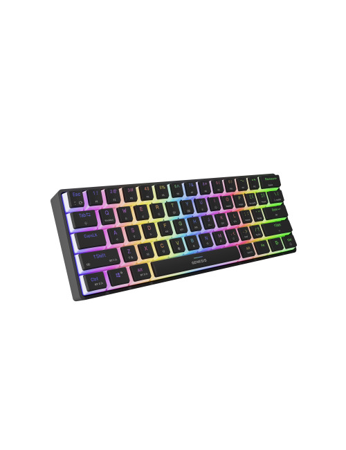 Genesis THOR 660 G2 | Gaming keyboard | Wireless/Wired | US | Black | 2.4 GHz, Bluetooth, USB | Linear