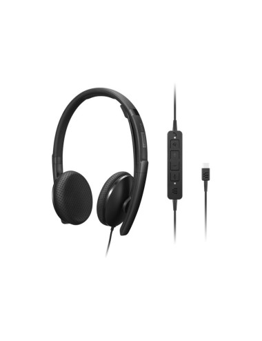 Lenovo Headset (Teams) | VoIP | Wired | Black