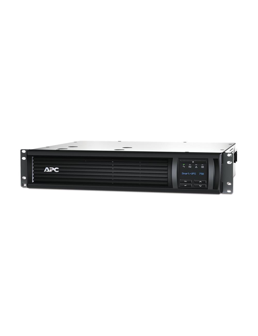 Schneider Electric Smart-UPS, Rackmount 2U, SmartConnect port+SmartSlot, AVR, LCD | SMT750RMI2UC | 750 VA | 500 W