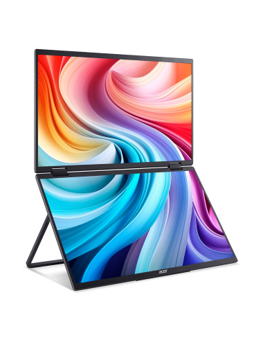 Acer PD163QBMIUUX PD3 Series | 16 " | IPS | 16:9 | 60 Hz | 8 ms | 2x1920 x 1080 pixels | 250 cd/m | HDMI ports quantity 1 | Blac